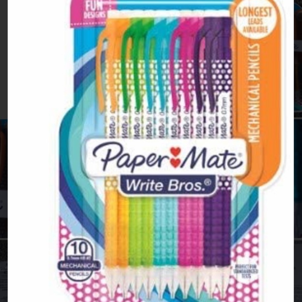 Paper 💕 Mate Polka Dot Mechanical Pencils